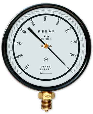 微壓精密真空表